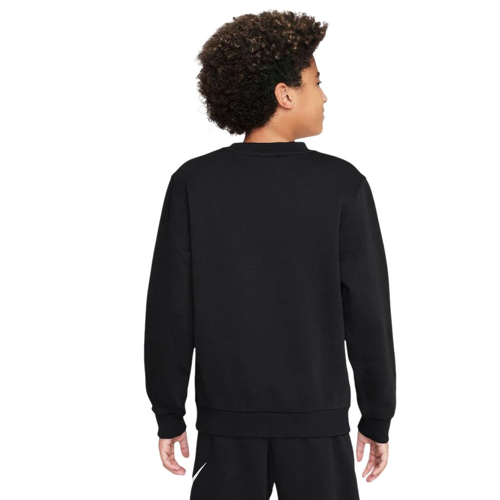 Nike Childrens/Kids Club Embroidered Logo Sport Sweatshirt