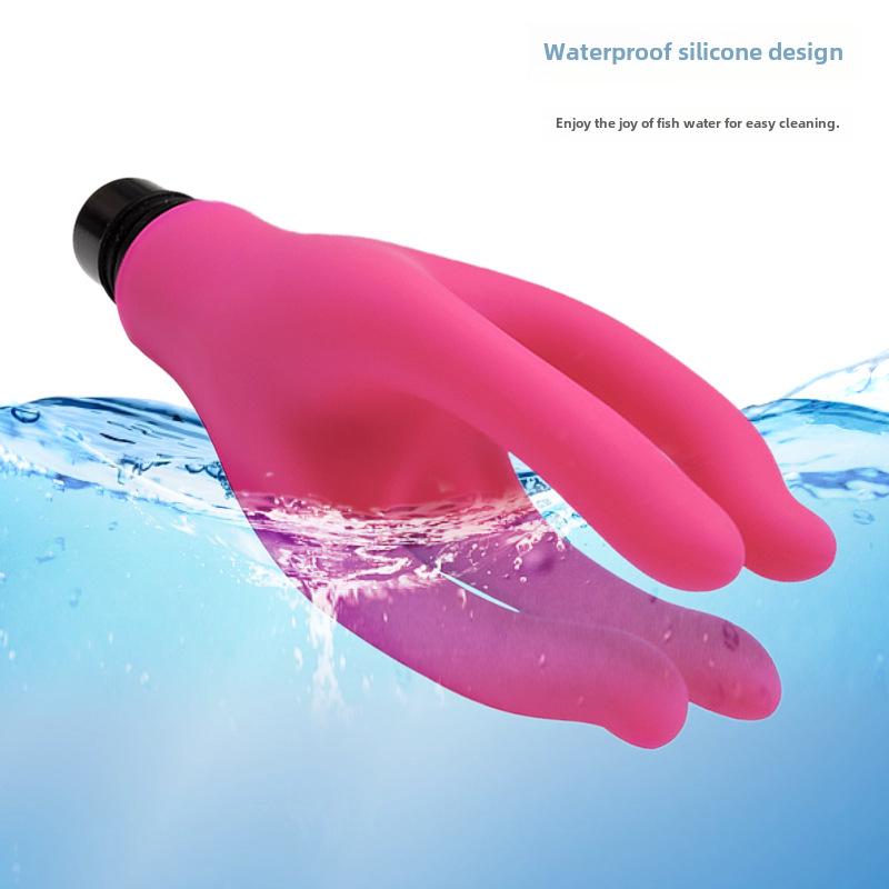 Modified Fascia Gun Head: Silicone Hand-Grasping Massager for Girls, Multi-Functional and Fun.