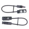 Solar Accessory Connector Box Solar Connector Panel Adaptor Solar Connectors Cable Connector 1500V/30A 3-split Metal Reliable