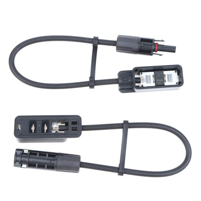 Solar Accessory Connector Box Solar Connector Panel Adaptor Solar Connectors Cable Connector 1500V/30A 3-split Metal Reliable