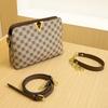 Women's Diagonal Shell Bag Classic Vintage Print Bag Light Luxury Large Capacity Single Shoulder Chain Hand Bag