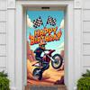Geburtstagsparty Banner Motocross Thema Banner Extremsport Display Dirtbike Muster Geburtstag Feier Banner Für Foto