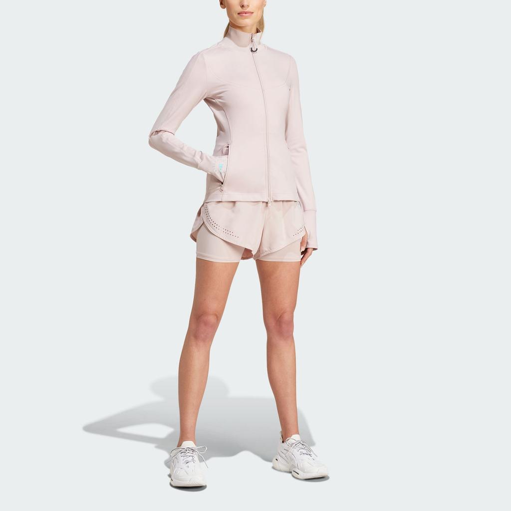 Adidas X Stella McCartney Truepurpose Training Jacket With Stand Collar And Solid Logo Women Jackets Magenta IT8233