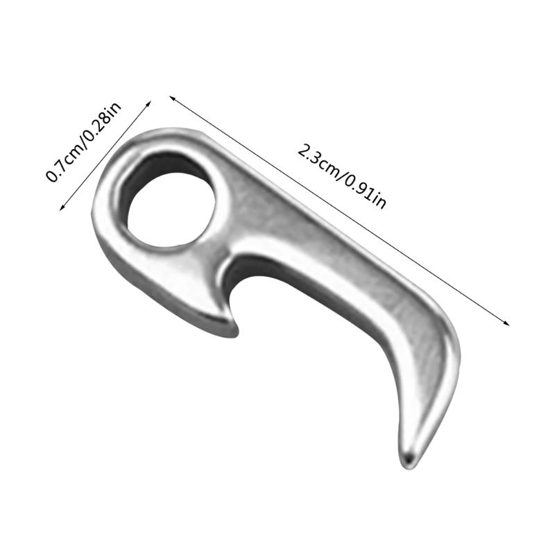 Small Beer Opener Keyring Mini Bottle Opener Keychain for Home Party Beer Lover