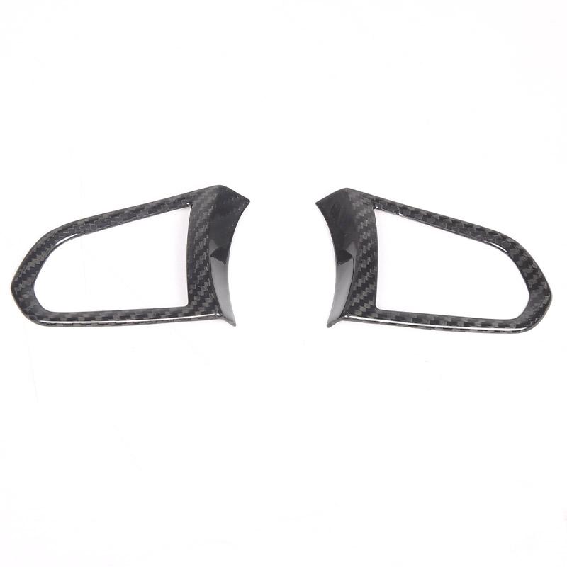 

Real Carbon Fiber For Lotus EMIRA 2026-2026 Car Steering Wheel Button Decorative Frame Sticker Car Interior Accessories