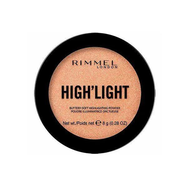 Rimmel London High light Пудра-хайлайтер с нежной маслянистой текстурой 002-Candleit 8