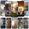 Animal Tiger Lion Case For Samsung Galaxy A12 A22 4G A32 5G A72 A52 A70 A50 A20e A30 A02s A10 A20s A10s A40 A04 Phone Cover Soft