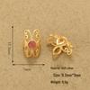 Handmade S925 Silver Ruyi Clasp Bracelet with Jade, Corundum Butterfly Clip, and Decorative Ring - Jewelry Accessory P24