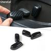 Seat Adjust Button Decor Cover Trim For Chevrolet Camaro 2017- Carbon Fiber