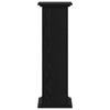 Plant Stand Black Oak Look 33 X 33 X 100 Cm