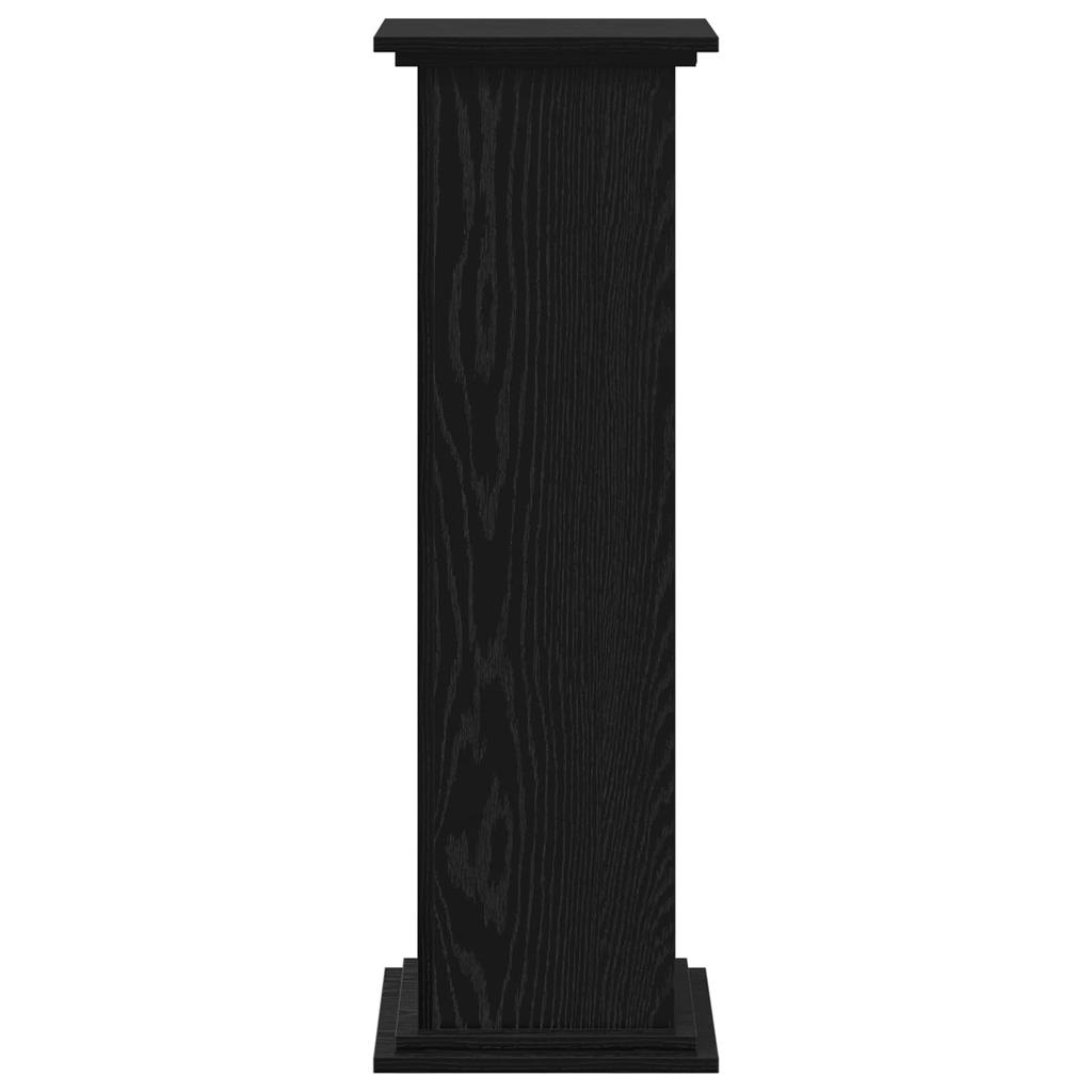 Plant Stand Black Oak Look 33 X 33 X 100 Cm