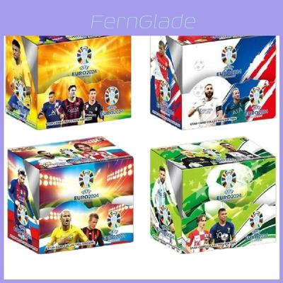 Premium Football Star Cards European Cup Cristiano Ronaldo Neymar Messi Collectible