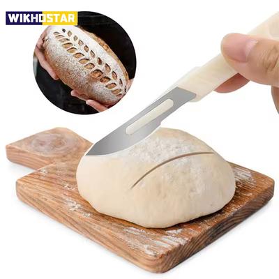 Ekmek Kesici Fransız Ekmeği Bıçakları Oyma Bıçağı Mutfak Aletleri Pişirme Aksesuarları Desenli Ekmek Kesme Pişirme Pasta Aletleri