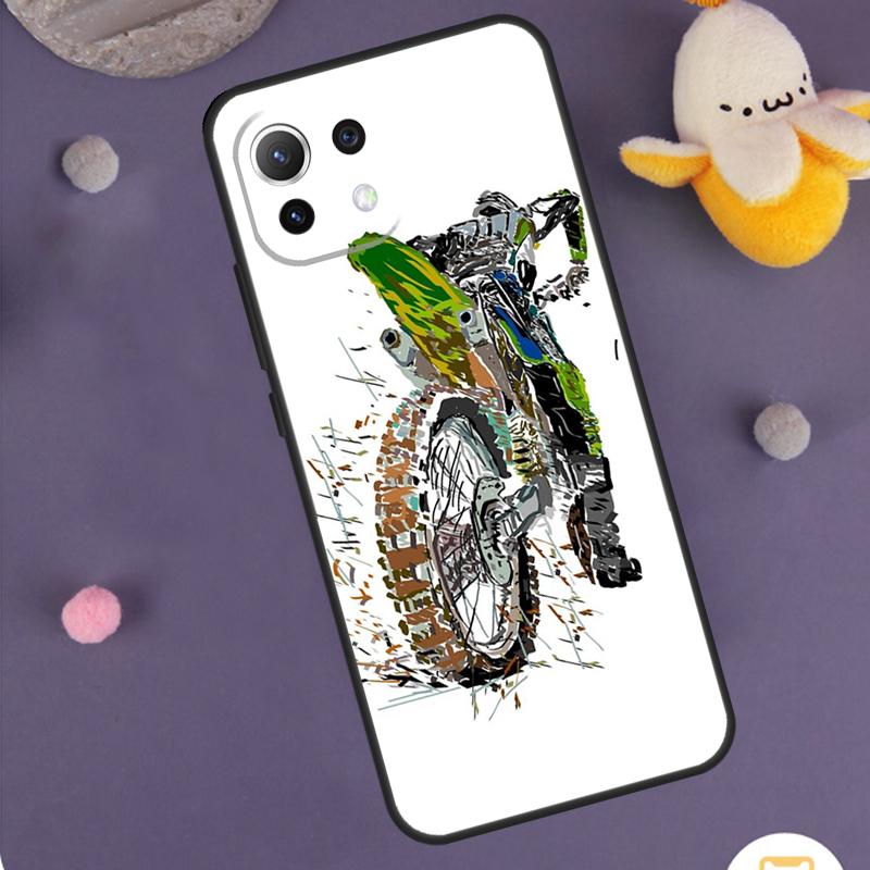 Freestyle Motocross Sport Case For Xiaomi 15 14 Ultra 13T 14T 15T 17 Pro Max POCO F8 Ultra F5 F6 F7 X5 X6 X7 Pro Cover