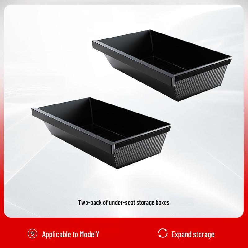 Mise à niveau de la boîte de rangement sous le siège arrière pour Tesla Model Y
