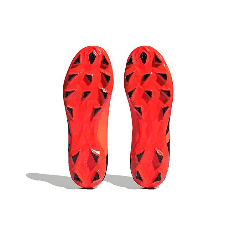 Adidas Predator Accuracy.3 Laced AG HG Artificial Grass PU Leather Non-Slip Durable Soccer Shoes Unisex Soccer Shoes Orange GW4636