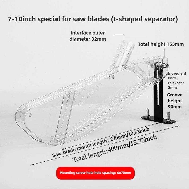 12 Inch Circular Saw Blade Guard Cover Dust Proof Plastic Shield for Table Saw Power Tool Accessories 10 Inch