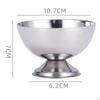 Cereal Bowl Dessert Display Footed Fruit Salad Ice Cream for Home