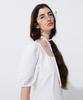 Bundercammer Pearl Balloon Line Dress_White