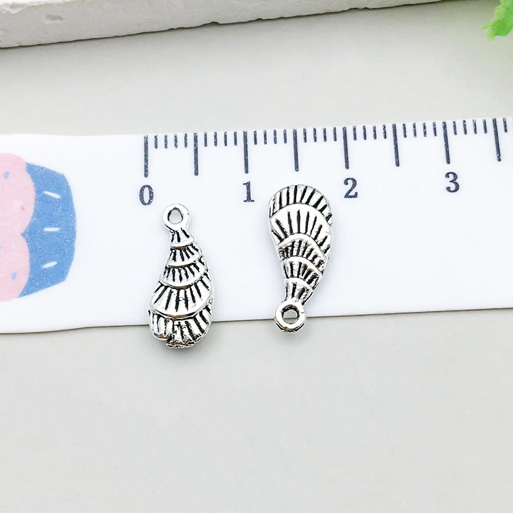 Set di 100 Ciondoli Gatto Farfalla Luna Argento Antico per Braccialetti e Collane Fai da Te