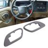 Interior Door Handle Trim Bezel Stylish Look 15708080 Seamless Fit Abrasion Proof Anti Crack Left Right for C1500 C2500 C3500