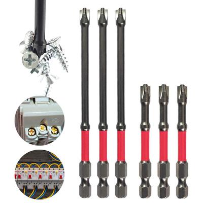 65-110mm Screwdriver Bits 6PCS Power Tool Accessories