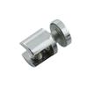 Glass Clamp Holder Bracket Metal Fix Clamp for 10-12mm Thick Glass Adjustable Shelves Corner Bracket Glass Support Plate