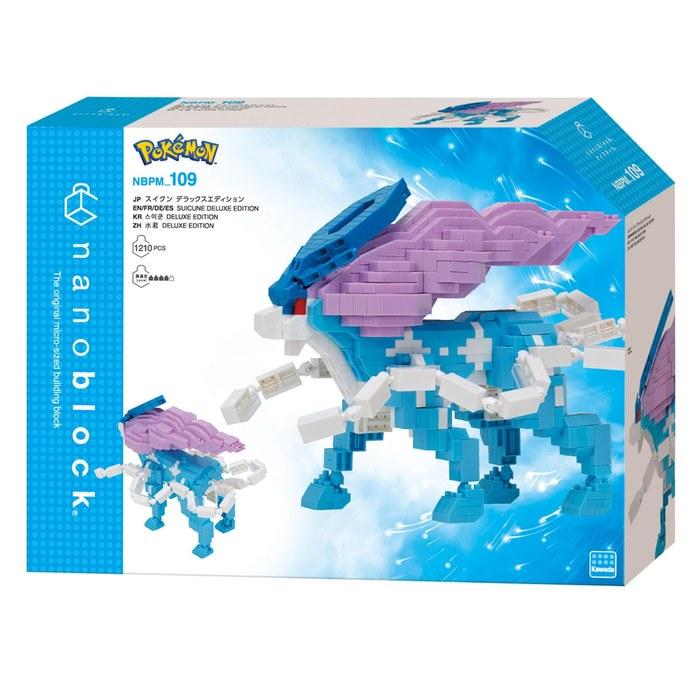 Kawada Nano Block Pocket Monsters Suicune Deluxe Edition NBPM_109 (7x28x21cm)