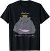 Feed Me' Hungry Hippopotamus Funny T-Shirt