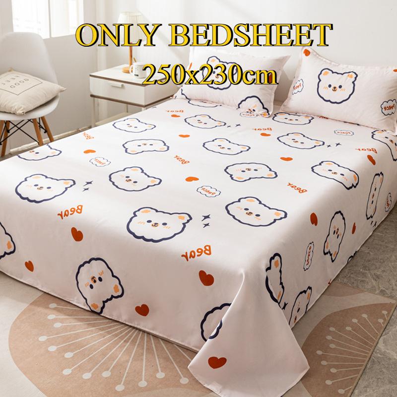 K pokožce šetrné broušené prostěradlo Zesílené Jednolůžko Dvojlůžko Vícespecifikační prostěradla pro všechna roční období