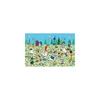 Yanoman Moomin Picnic In Flower Field 1000 Pieces Jigsaw Puzzle 50x75cm with Instruction Card and Glue Stick