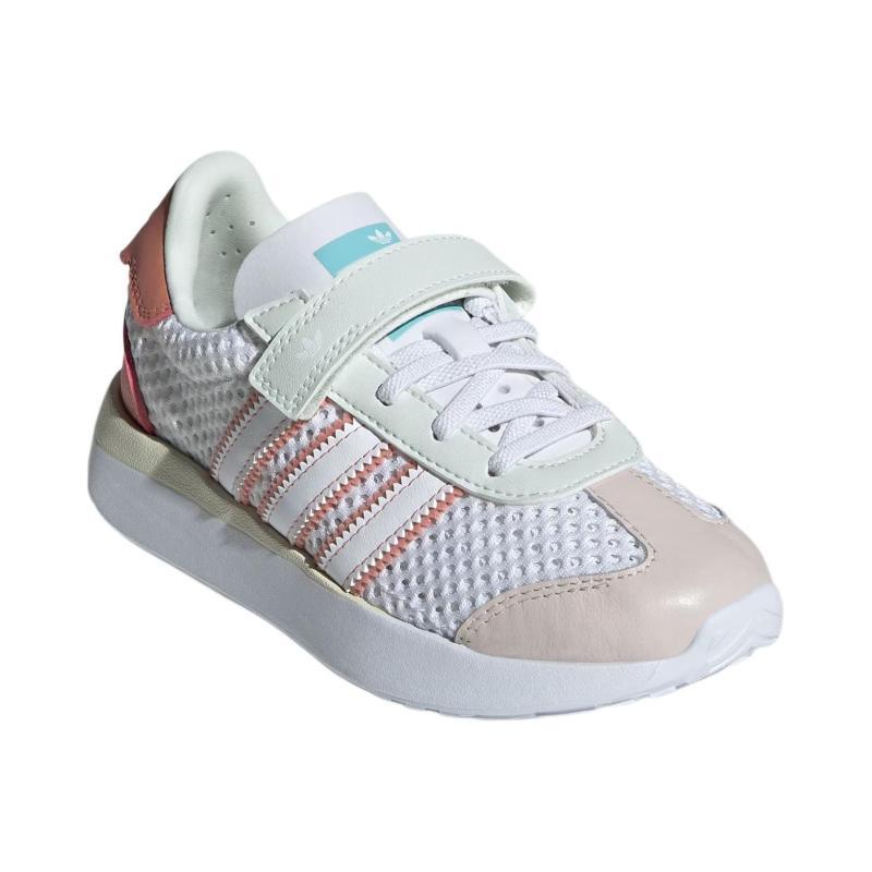 adidas Originals COUNTRY XLG Low Top Kids Lifestyle Shoes White Brown Pink Children Aged 3 7 Years Old Sneakers IF6898