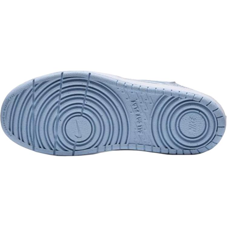 New Nike Court Borough Abrasion Resistant Low Top Kids' Skateboarding Shoes Blue Kids' IH4049-001