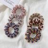 5 SZT./Partia Nowa Moda Kobiety Uroda Phoe Elastyczne Gumki do Włosów Casual Dziewczyna Spiralne Gumki do Włosów Kolorowe Gumowe Kabel Telefoniczny Scrunchies