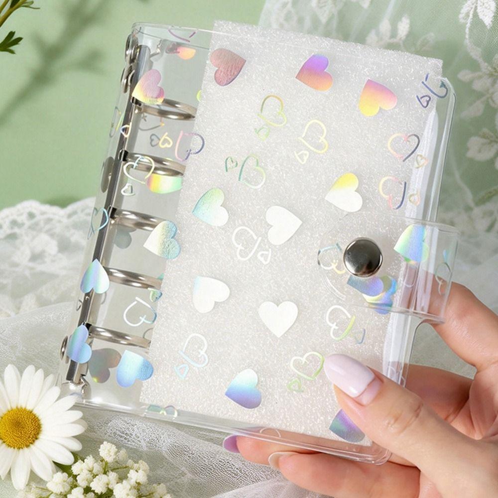 A5/A6/A7/M5 Binder Cover PVC Planner Cover New Loose-Leaf Notebook Shell  Students