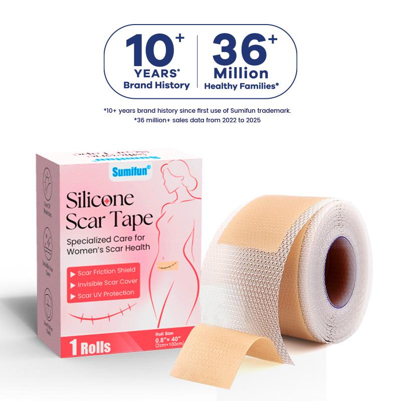 Sumifun Scar Patch Silicone Scar Tape Specialized Care for Women s Scar Health V10049 Non-Woven Fabric