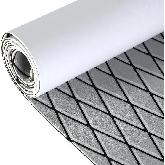 1900*350*5mm Diamond Pattern EVA Foam Material Carpet Mat Anti-slip for Yacht Kayak Marine Accessories Boat Decking Flooring Mat