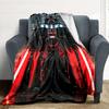 1Pc Dark Side Warrior Blanket Soft And Comfortable Casual Warm Camping Travel Christmas Halloween Xmas Gift M924199