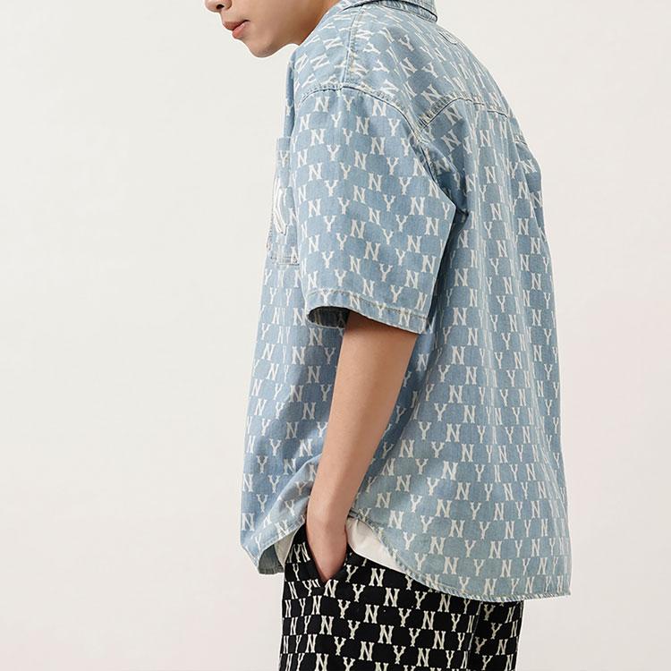 New MLB New York Yankees Shirt Unisex Light Blue 3ADRMN123-50BLL