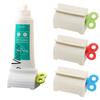 3Pcs Manual Toothpaste Squeezer Toothpaste Tube Holder Facial Cleanser Rolling Squeezing Dispenser Bathroom Accessories
