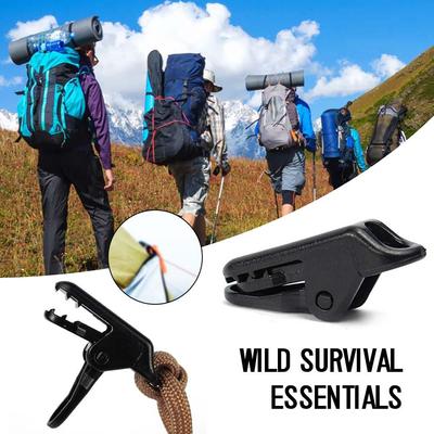 Tentklemmen Plastic Zeilklemmen Alligatorklem Haak Canvas Aanspanhulpmiddel Anker Grijper Buiten Kampeertenten Accessoire