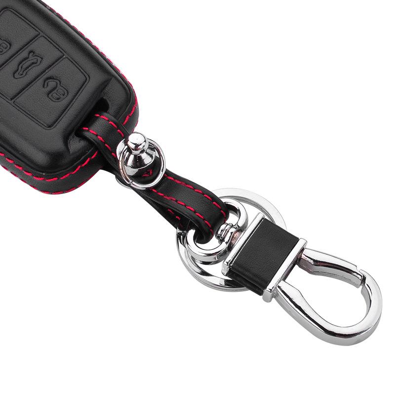 Volkswagen Smart Key Cowhide Case for Magotan Passat CC Variant Arteon