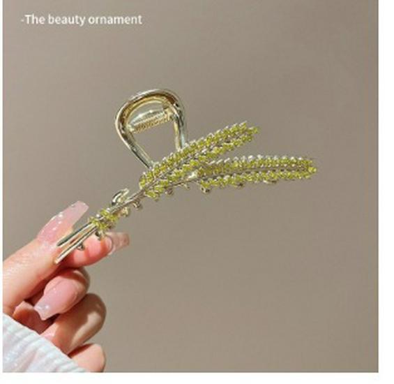 Women's Small Metal Hollow Out Claw Clip - Shark Style Hairpin for Back of Head