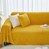 Anti Cat Scratch Plush Sofa Towel Full Package Winter Thickened Sofa Cover Simple Modern Sofa Cover Cloth Blanket