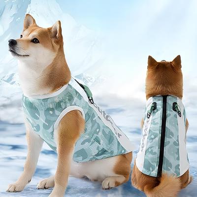 Hunde Kühlung Kühlung mit für und Groß Hitzschlag Sonne Ausflüge und Haustier Grüne Kleidung, Frühling/Sommer Weste, Wasser, Klein, Mittel, Hunde, Vorbeugung, Dünn,