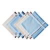 6PCS Set Cotton Men's Handkerchiefs Elegant And Comfortable Cotton Handkerchief 40cm For Business Meetings And Daily Use