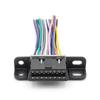J1962F OBD2 16 Pin Female Connector Diagnostic Interface Extension Cable for VW for Toyota Universal Assemble Open OBD Harness