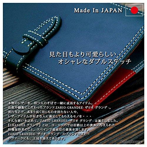 ZARIO-GRANDEE- Compact System Organizer, Cowhide Leather, Tochigi Leather [ZAG-0015]