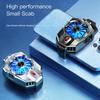X20 Cell Phone Heat Sink Semiconductor Cooling Fan with 2 Stages Adjustment Low Noise Back Clip for Gaming