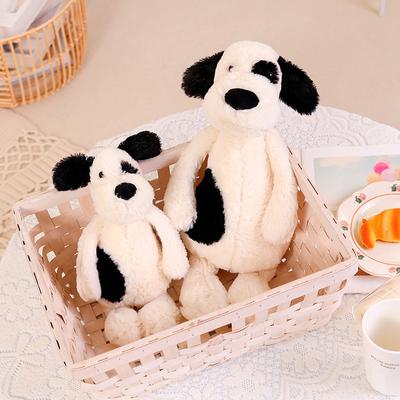 Cachorro pirata tímido brinquedo de pelúcia boneco de cachorrinho malhado fofo